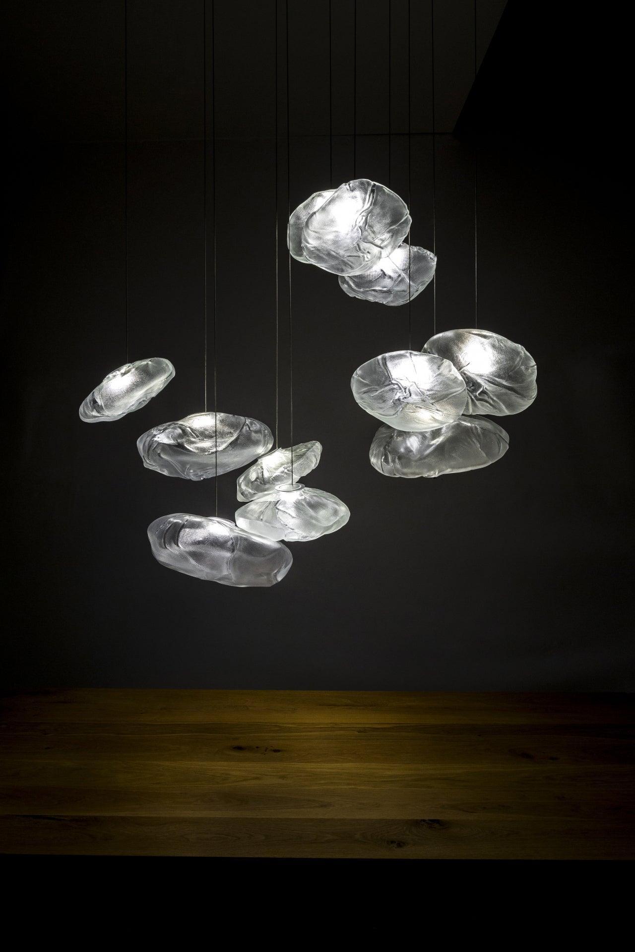 Blown Glass Random Pendant Light