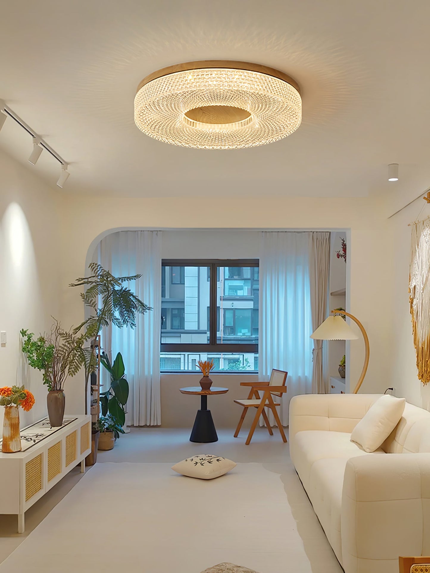 Acrylic Halo Round Ceiling Light