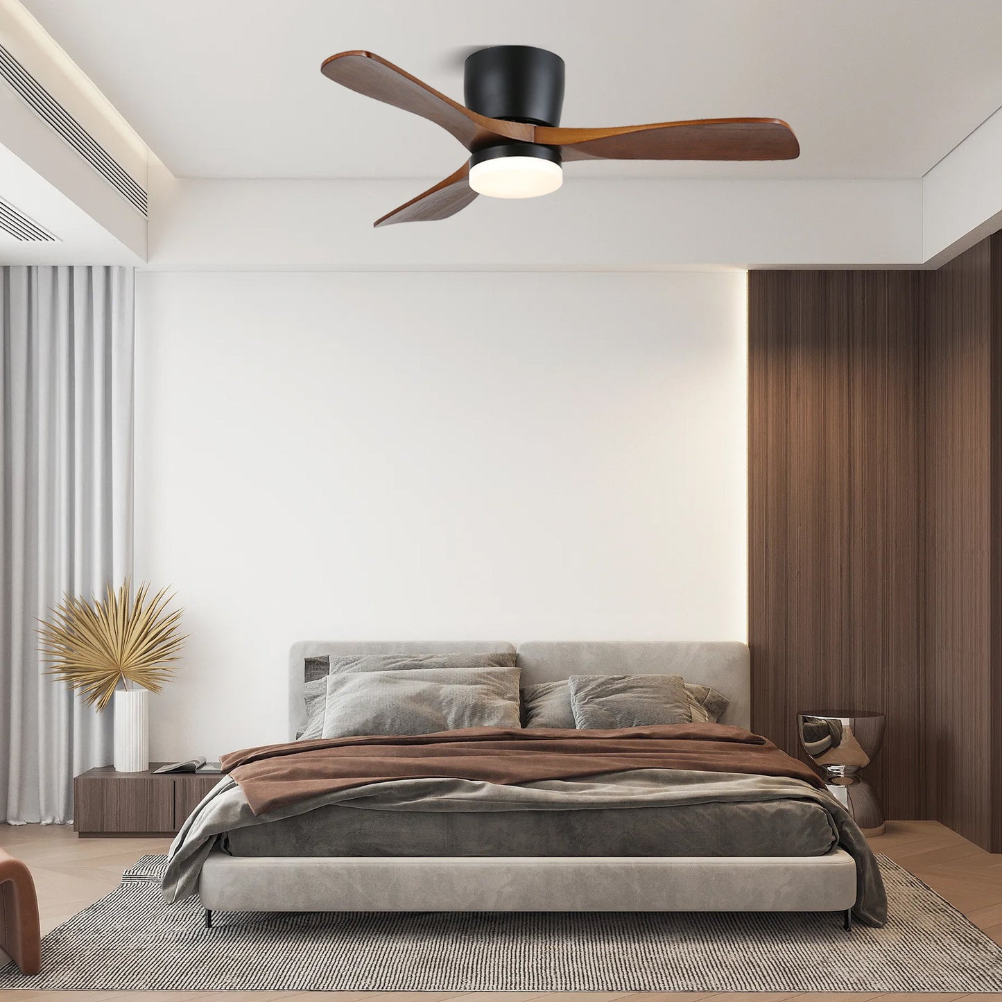 Aerodynamics Wooden 48"/52" Ceiling Fan Light