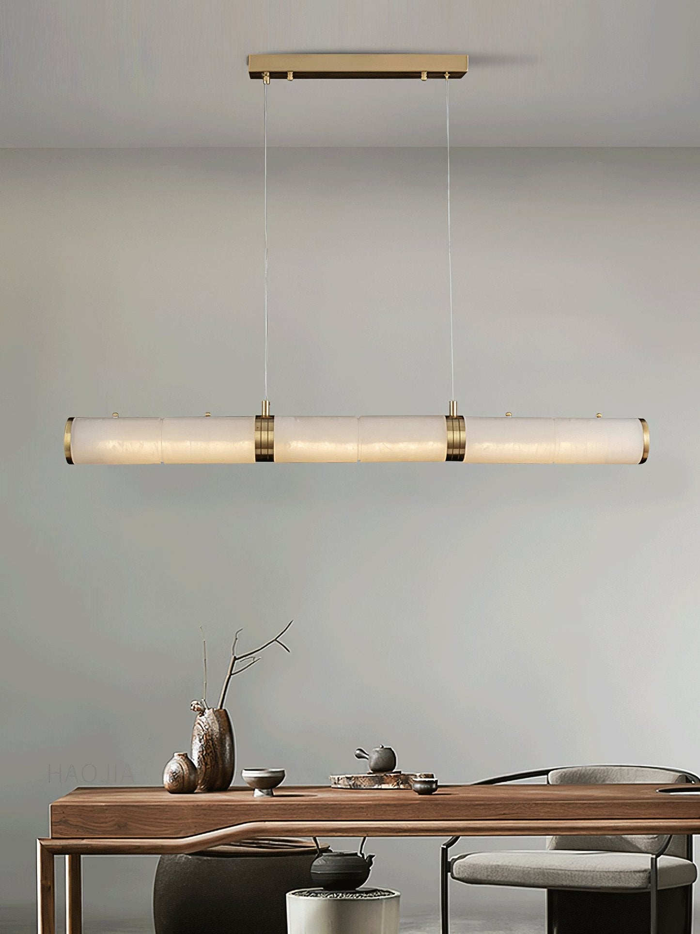 Alabaster Beam Pendant Light