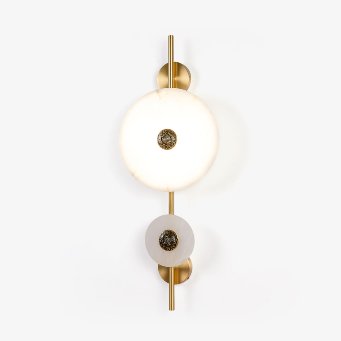 Alabaster Eclipse Wall Light