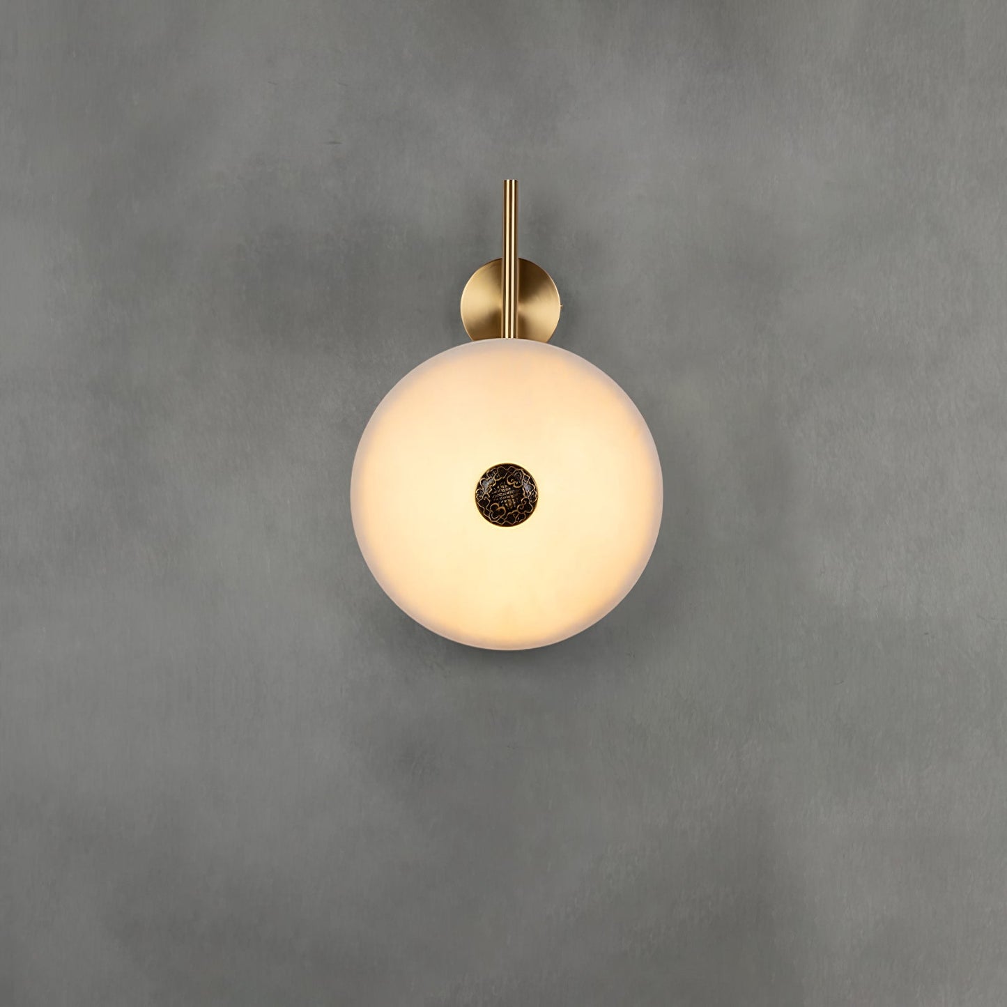 Alabaster Eclipse Wall Light