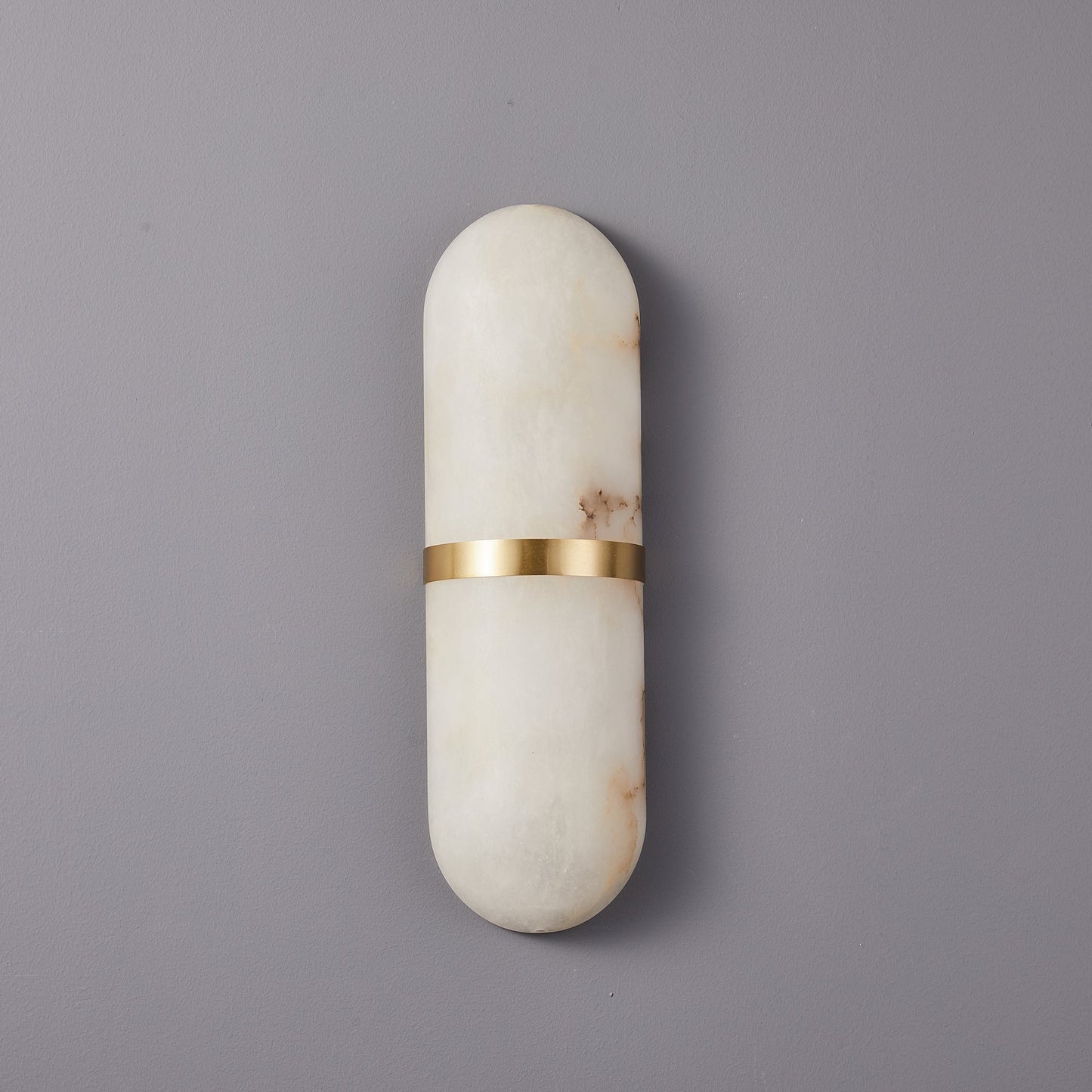 Alabaster Pill Wall Light