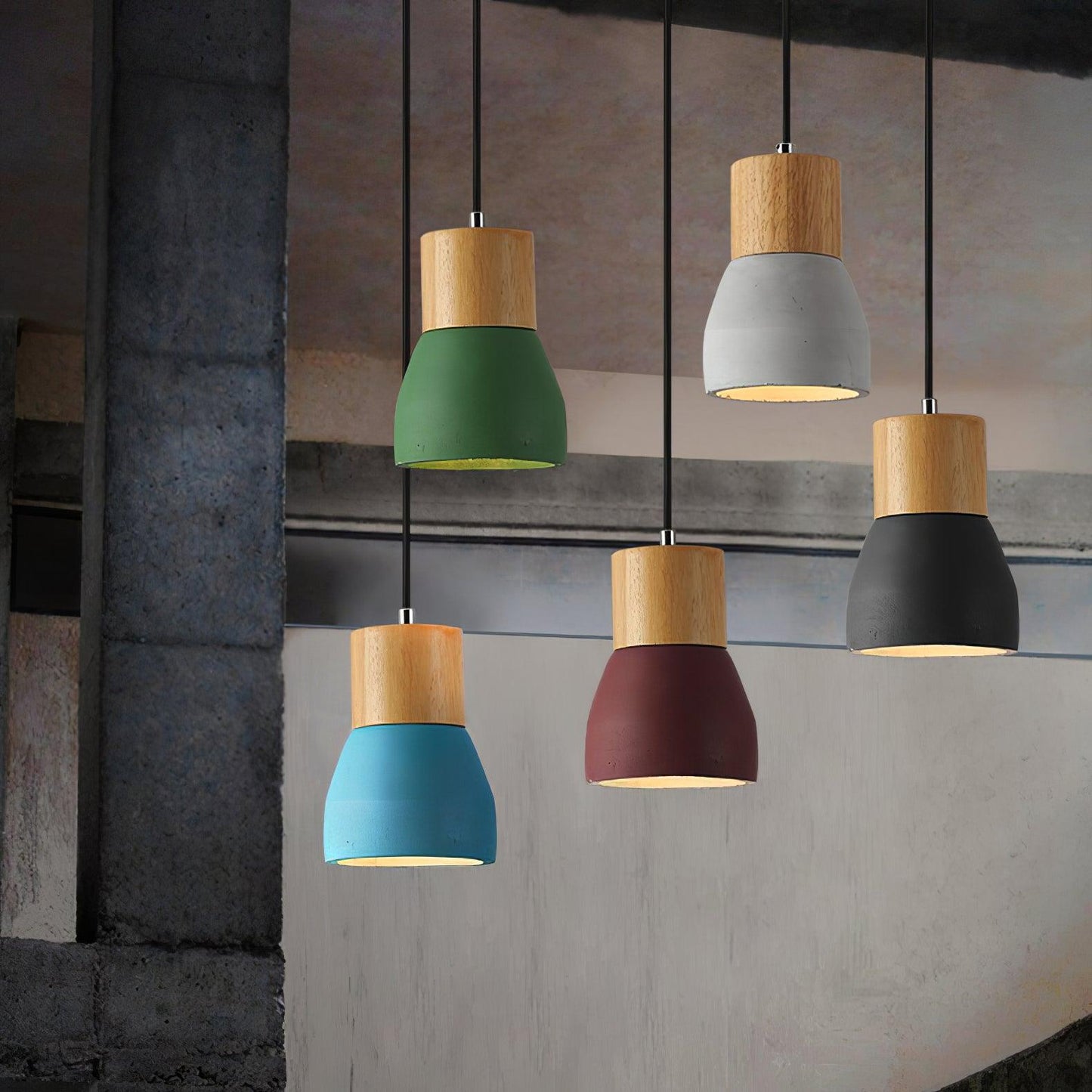 Andenon Cement Pendant Light