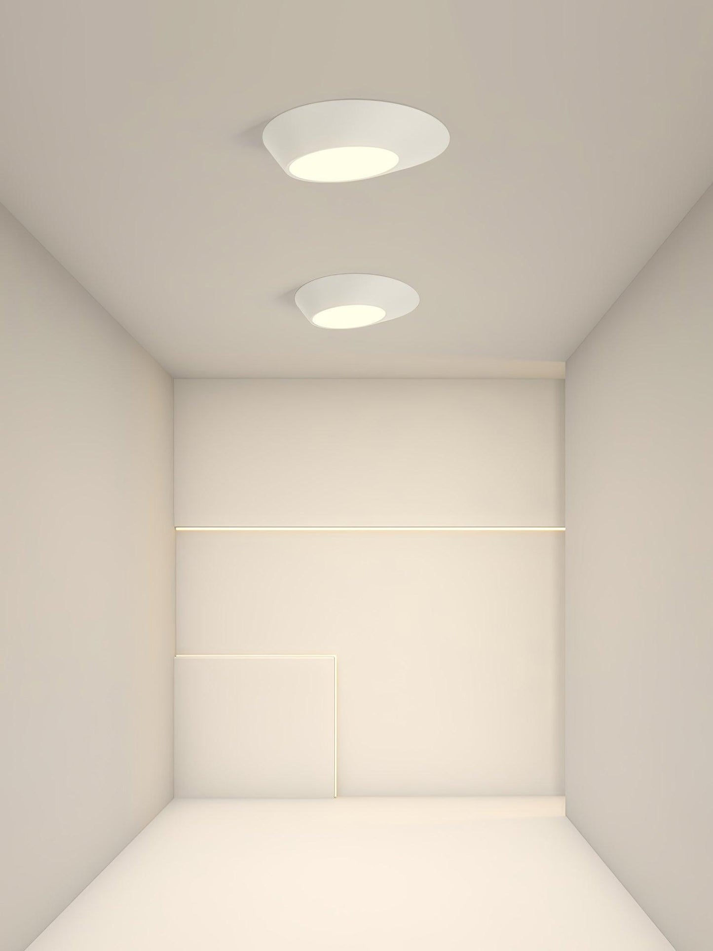 Angled Ceiling Light