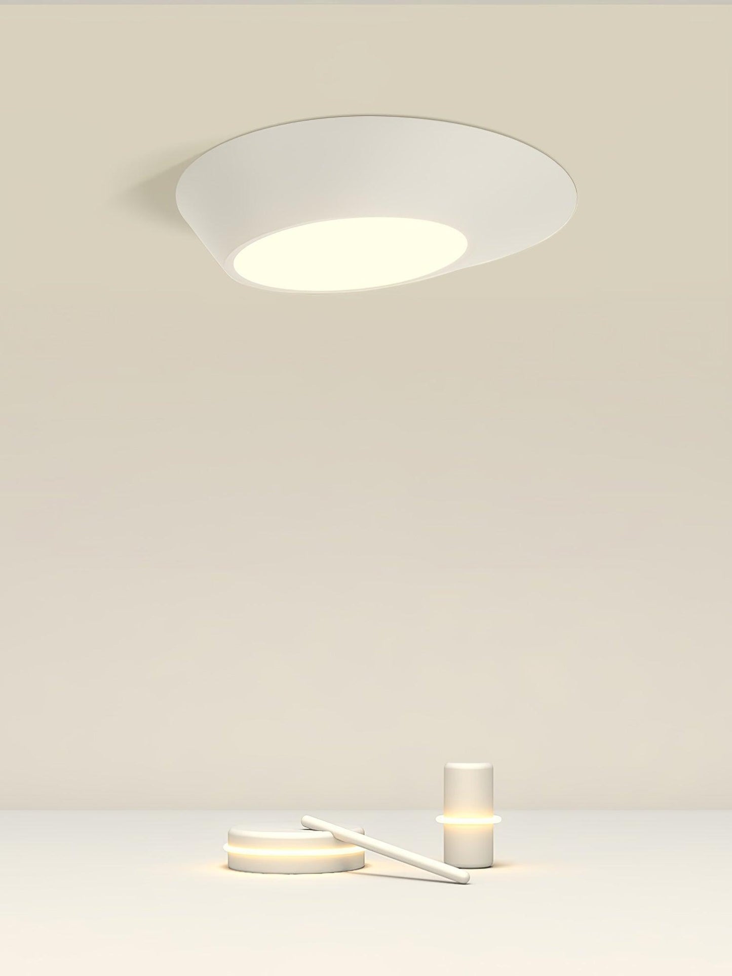 Angled Ceiling Light