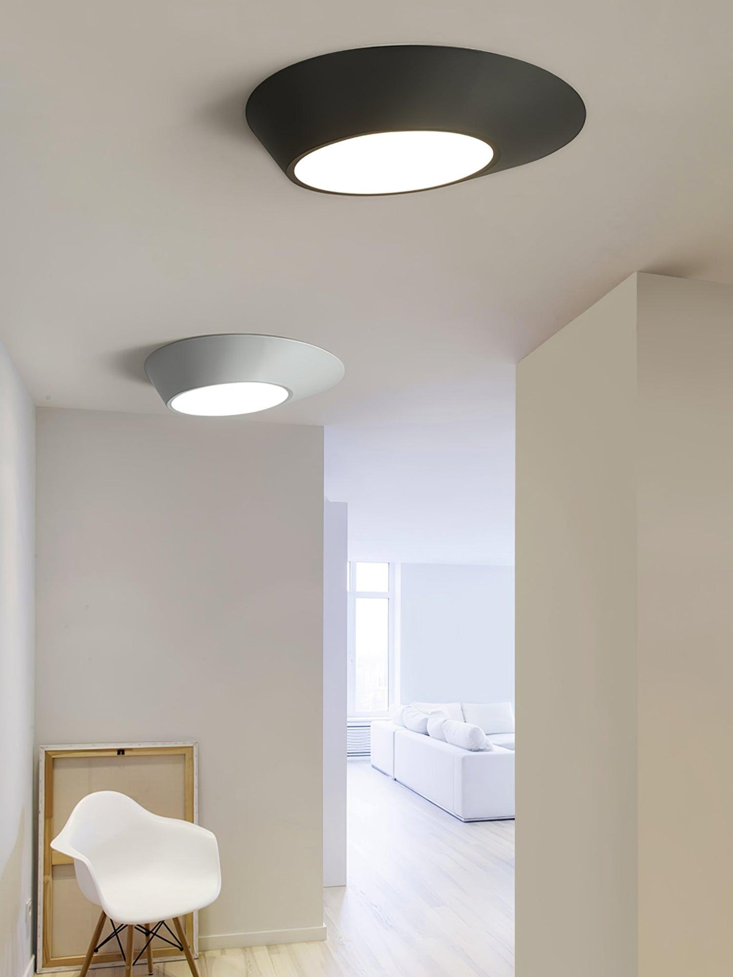 Angled Ceiling Light