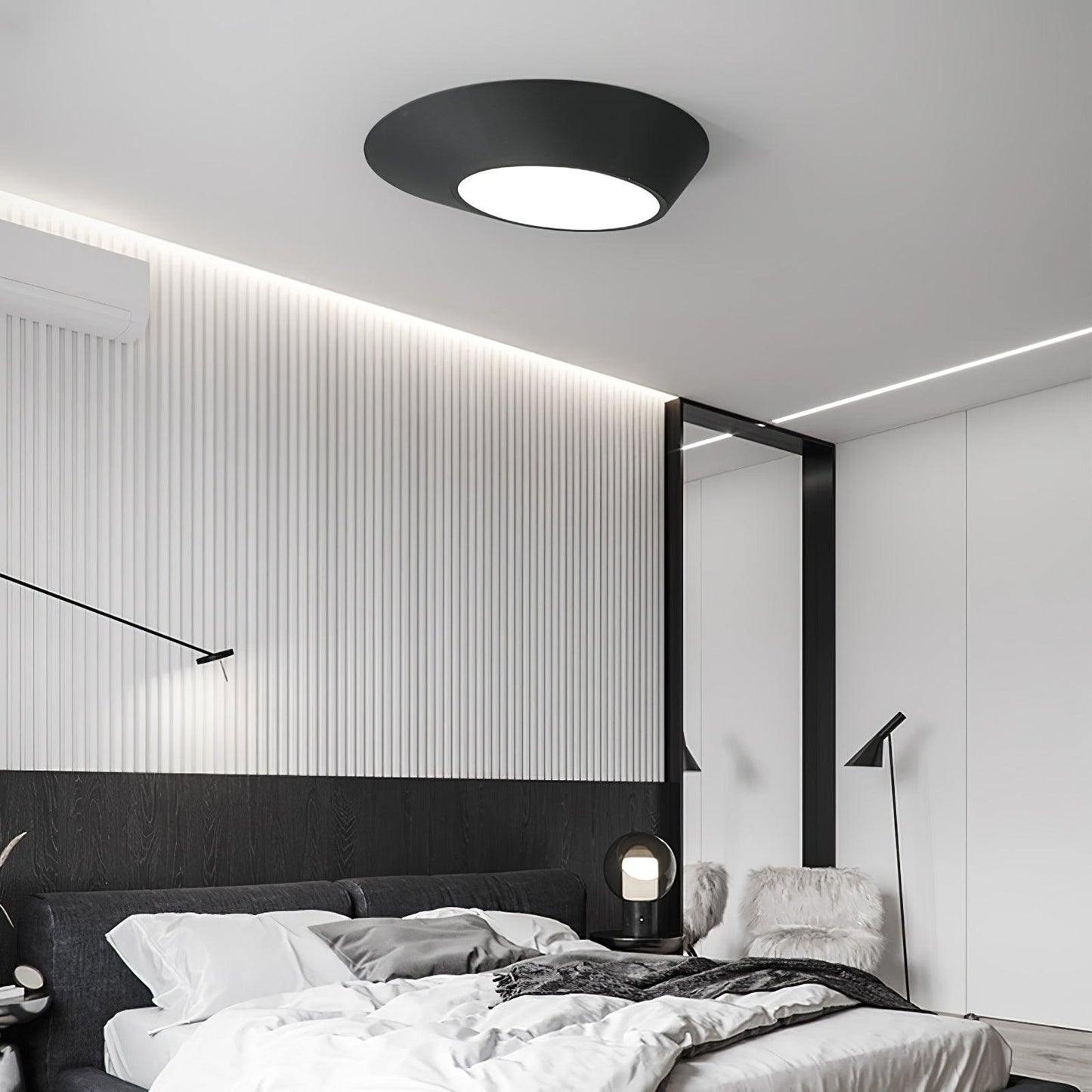 Angled Ceiling Light