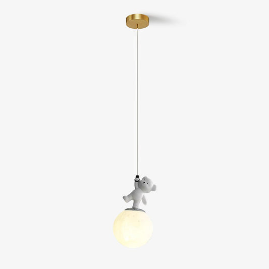 Animal And Moon Pendant Light