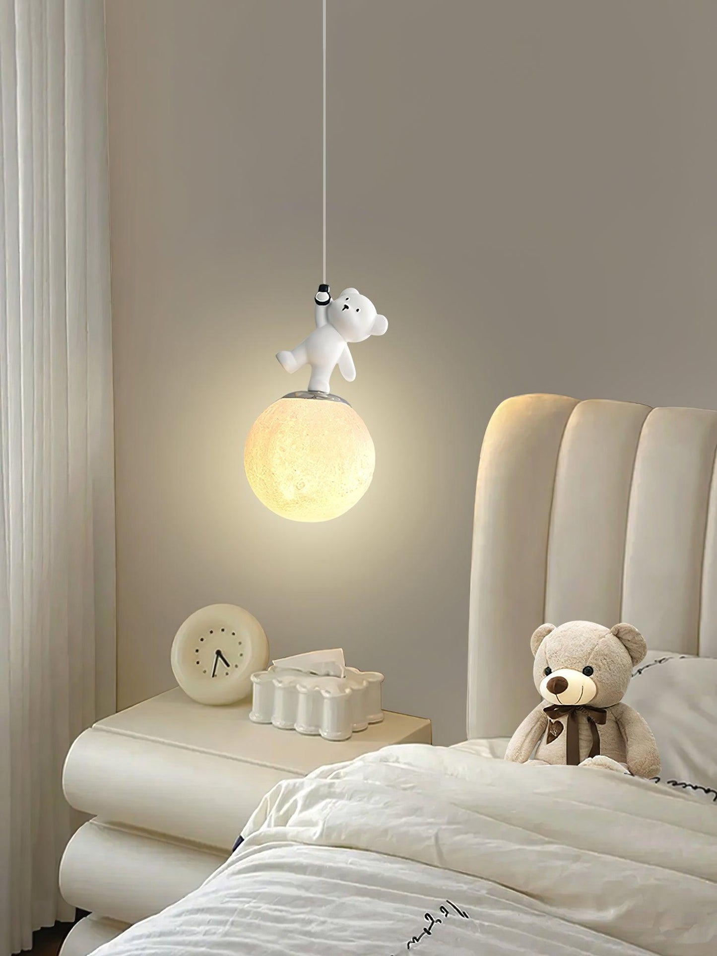 Animal And Moon Pendant Light