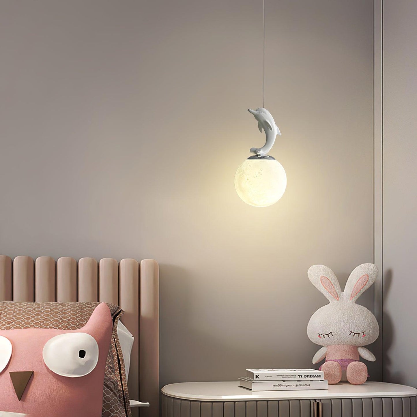 Animal And Moon Pendant Light