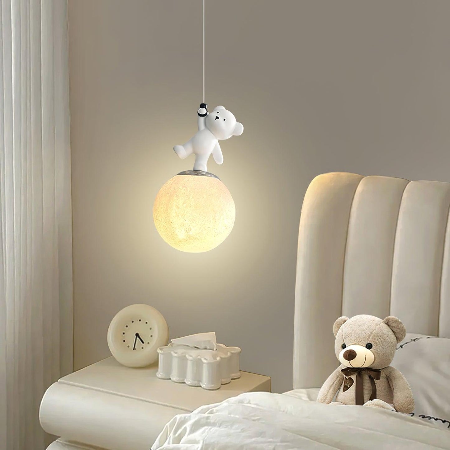 Animal And Moon Pendant Light