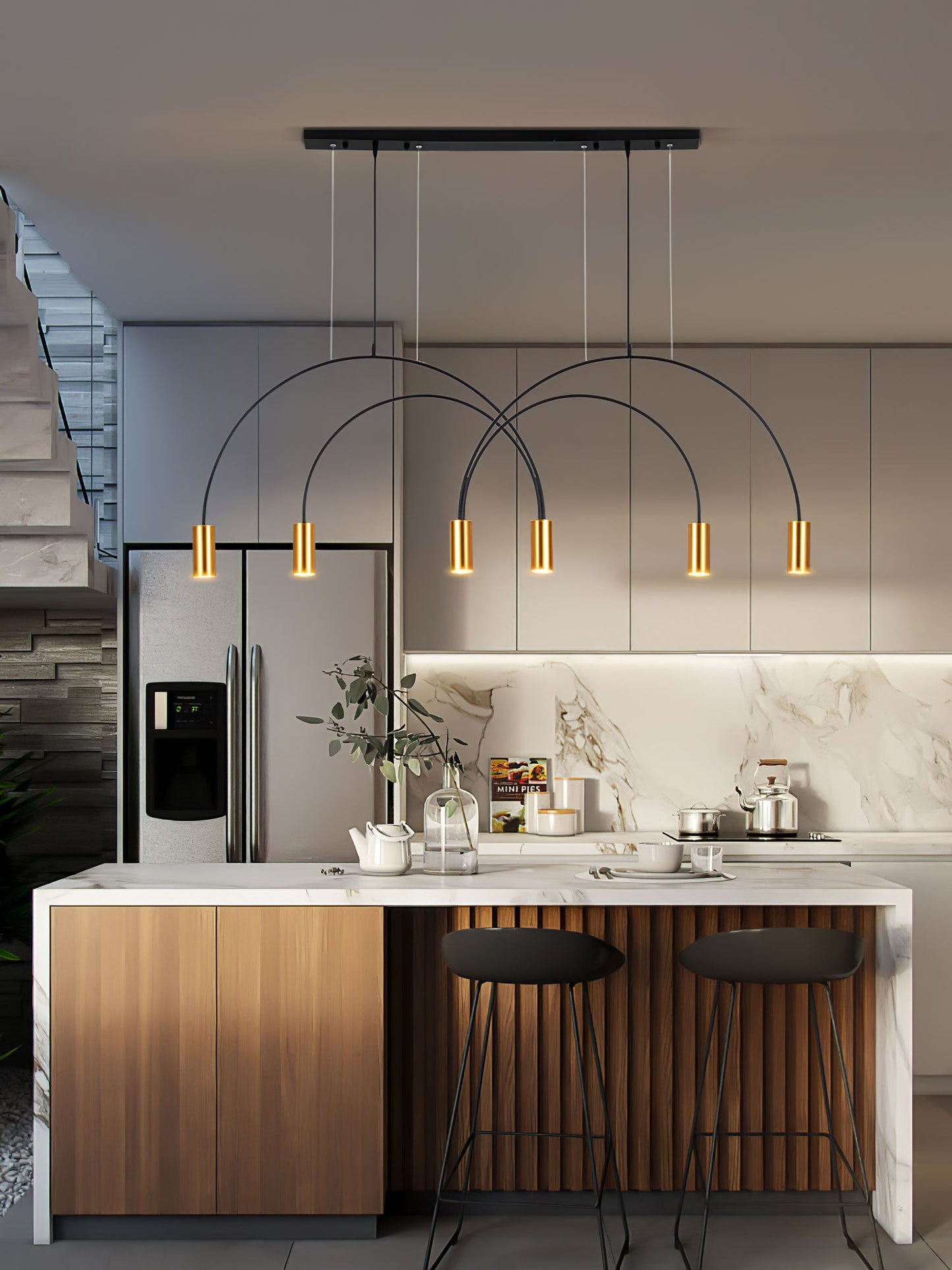 Arcs Pendant Light