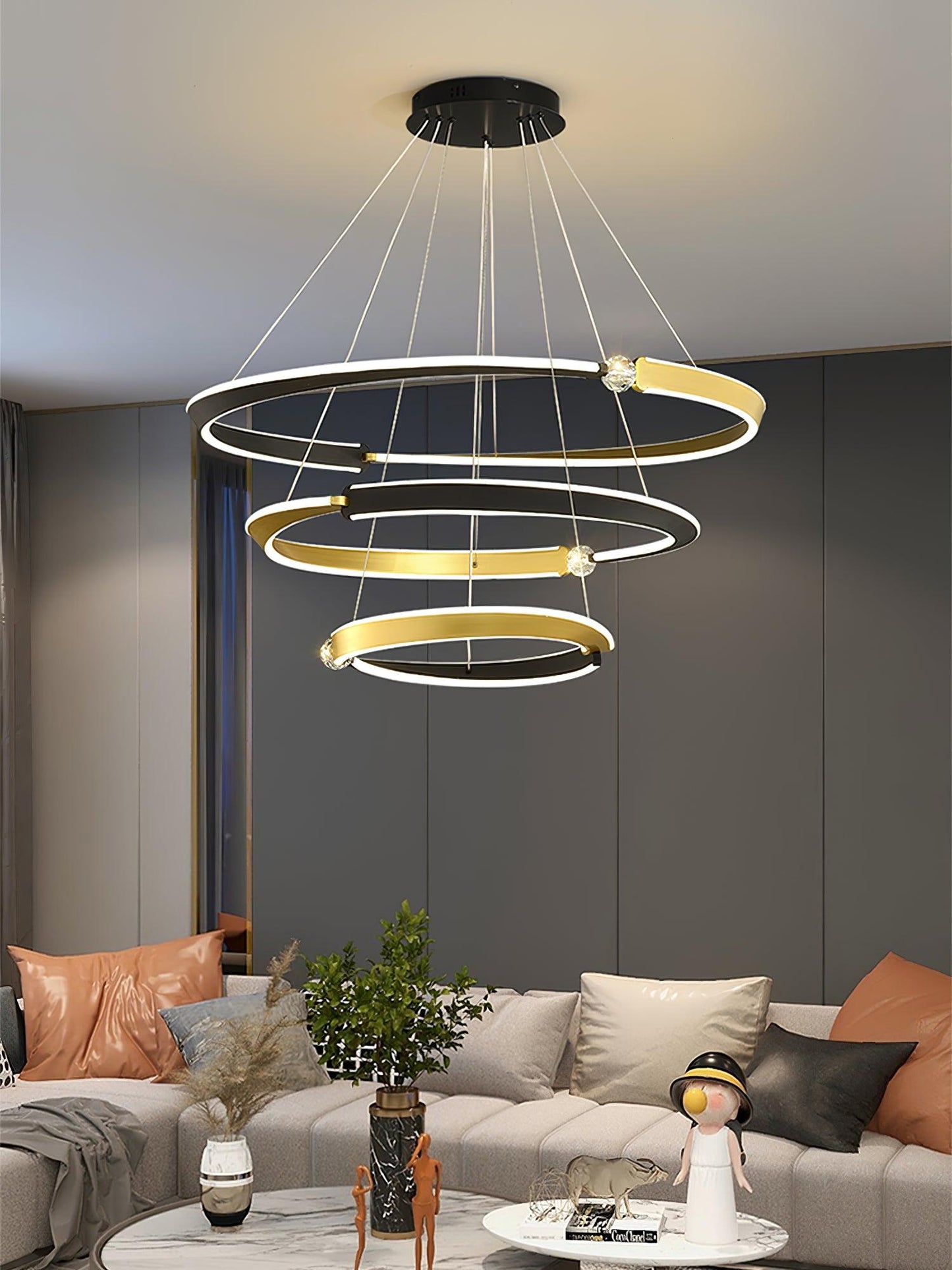 Beliani LED Pendant Light