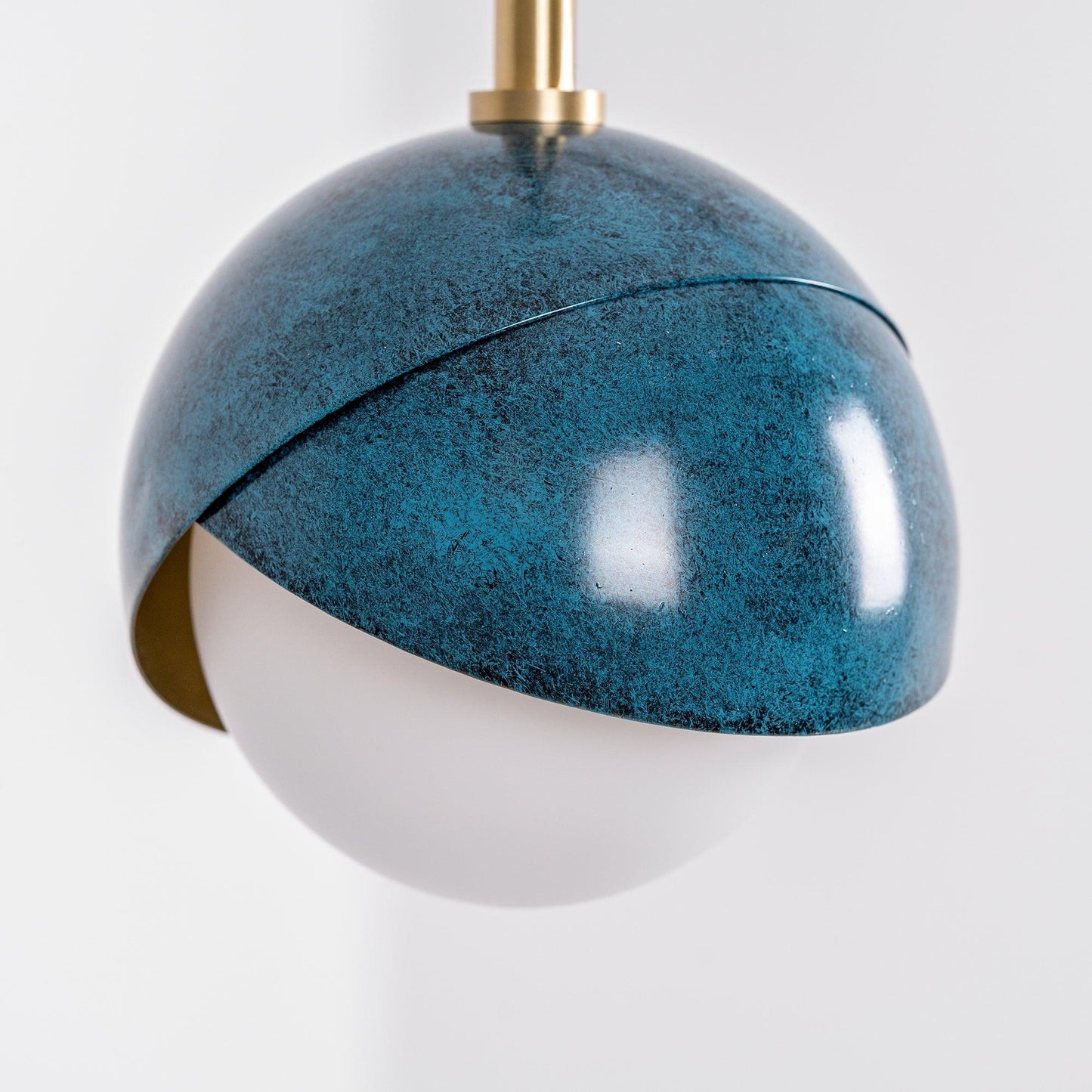 Blue Drop Pendant Light