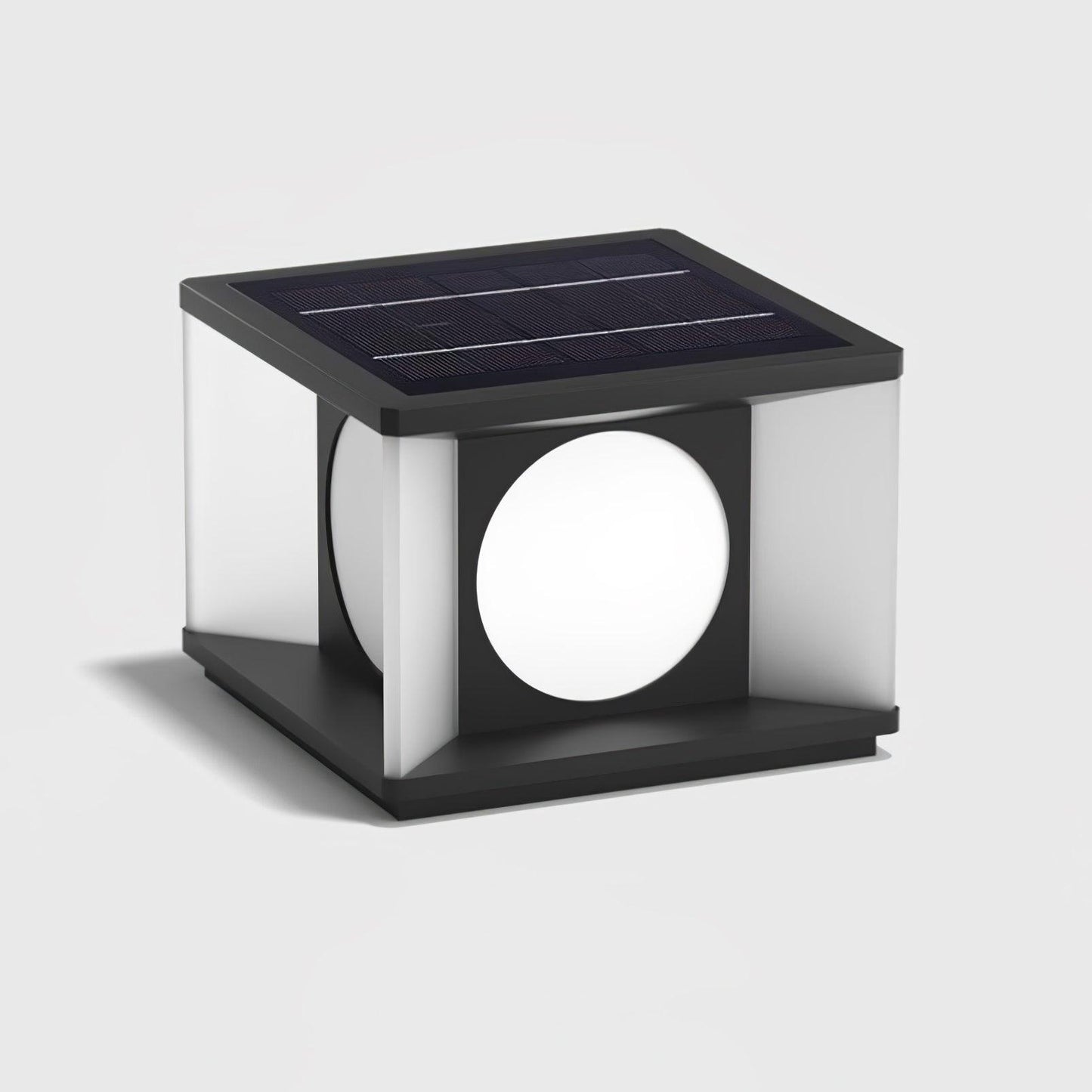 Eclipse Cube Outdoor Post Light