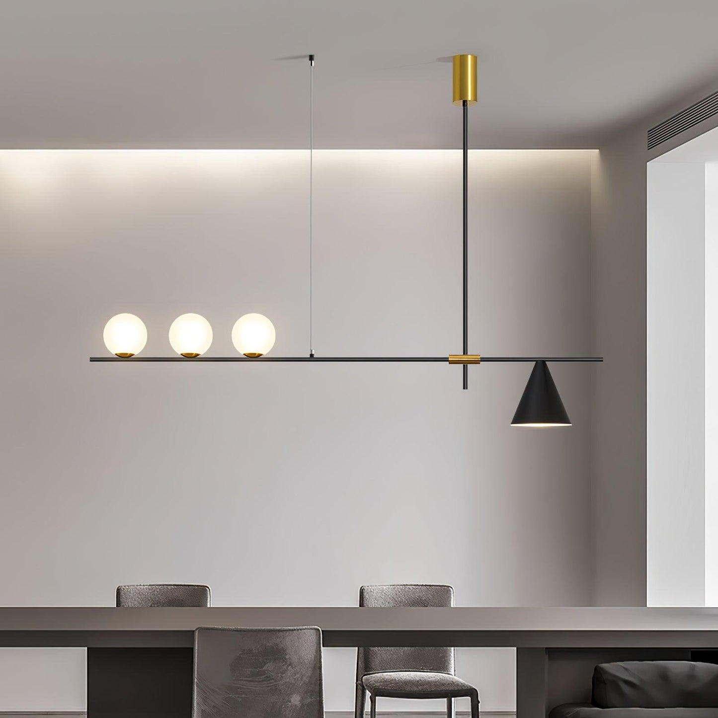 Eclipse Linear Suspension Light