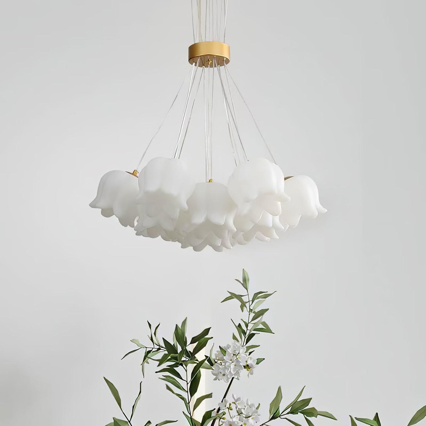 Elegant Floral Pendant Light