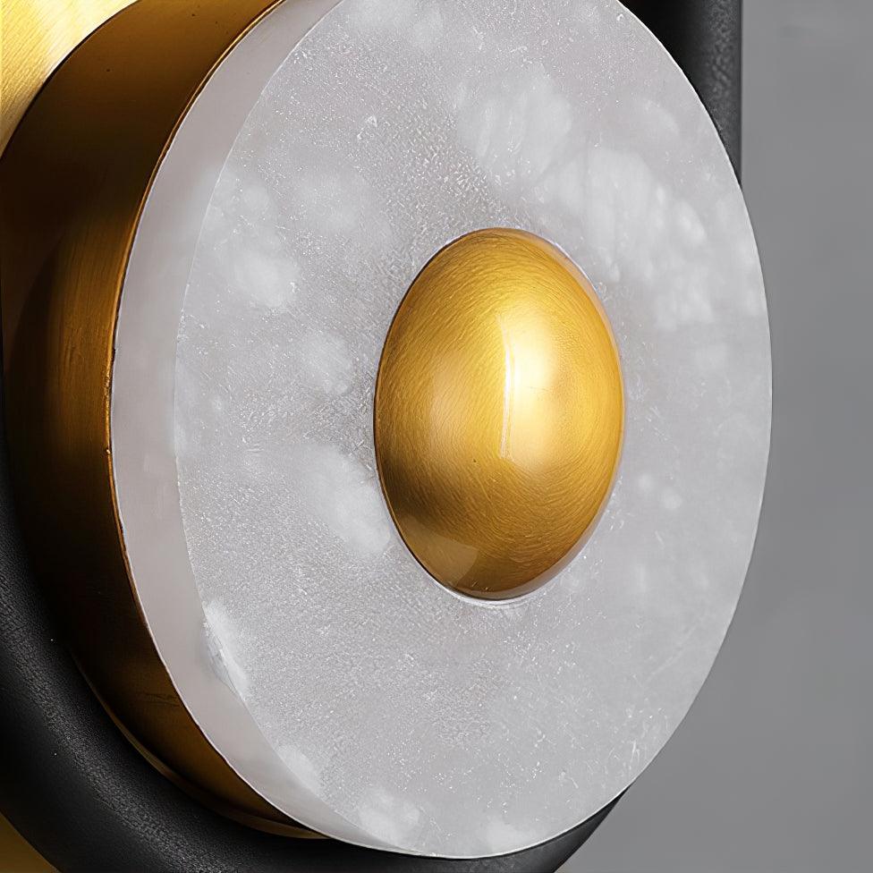 Ellipse Ring Marble Wall Light