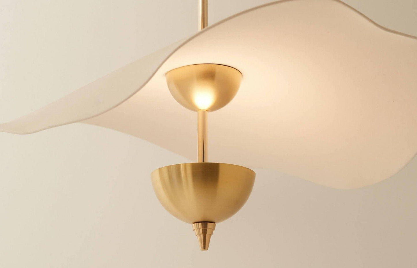 Envolee Double Biscuit Pendant Light