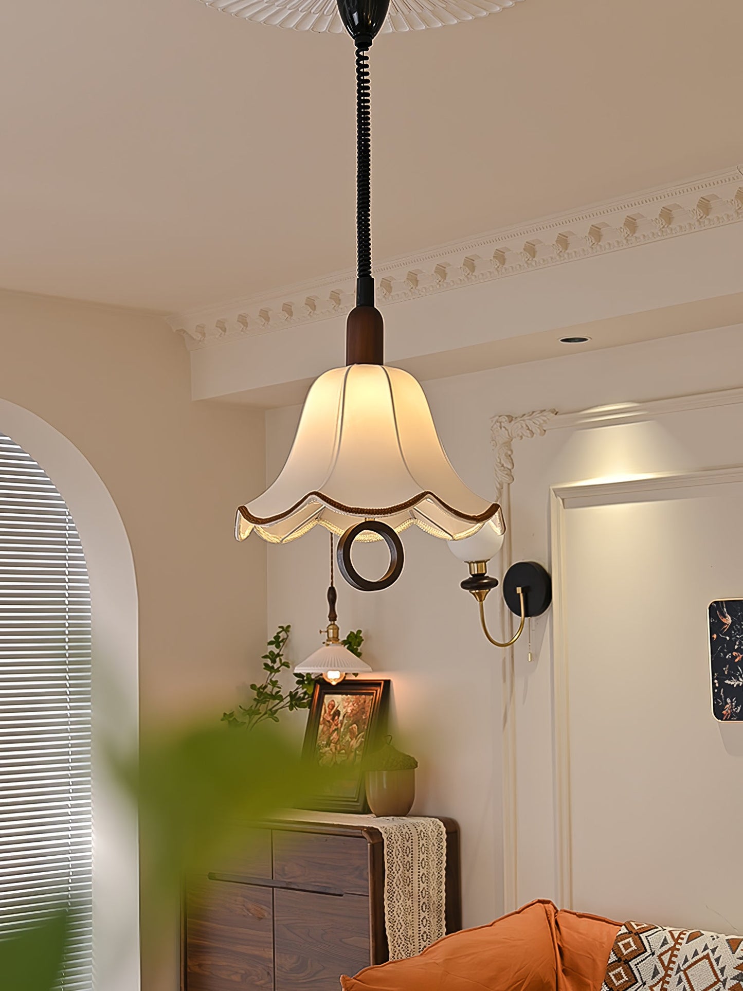 Eryn Fabric Pendant Light