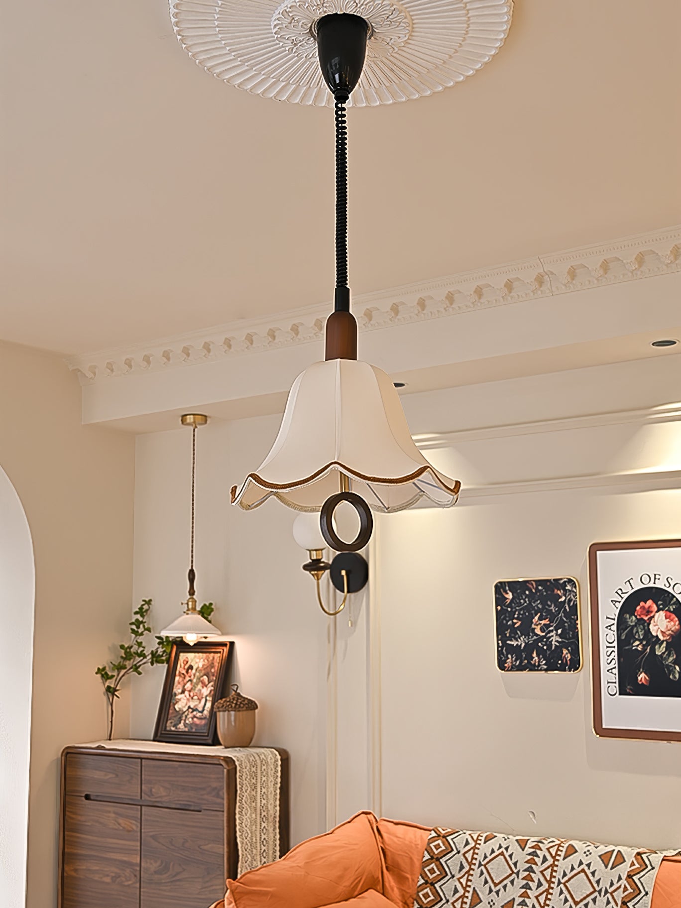 Eryn Fabric Pendant Light