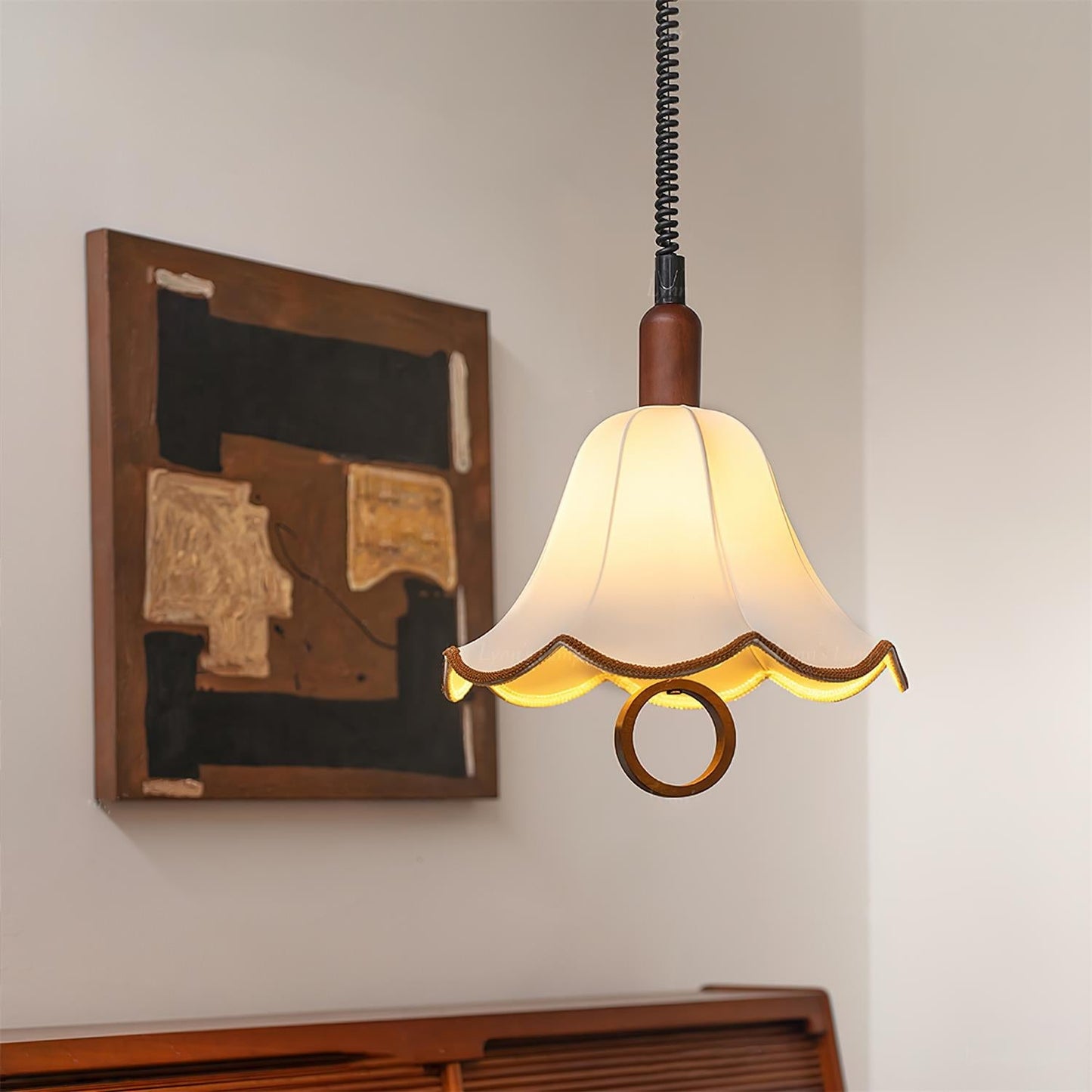 Eryn Fabric Pendant Light