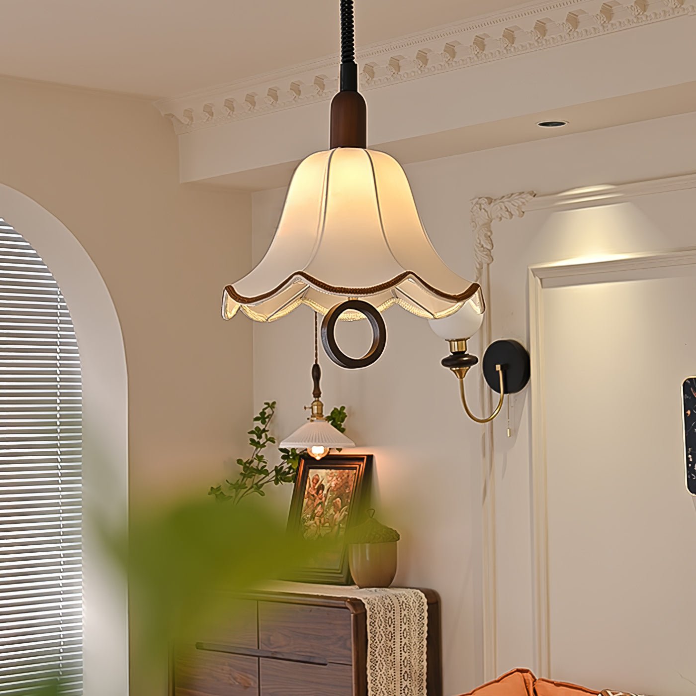 Eryn Fabric Pendant Light