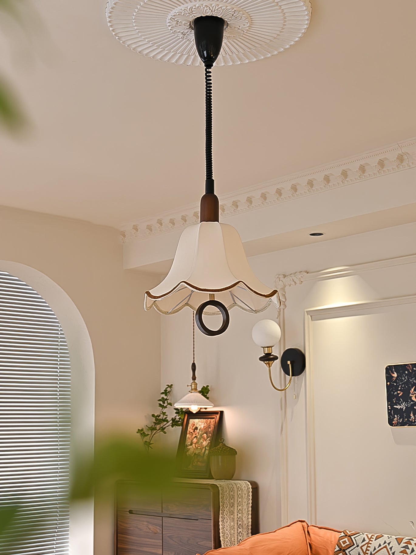 Eryn Fabric Pendant Light