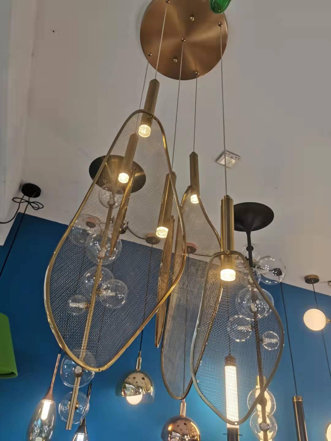 Fan Shape Pendant Light