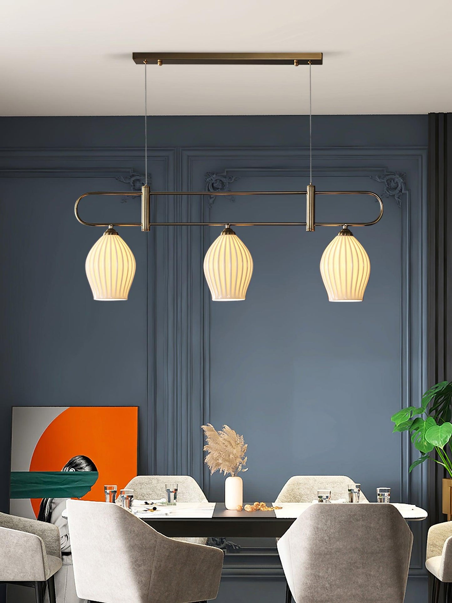 Fin Pendant Light