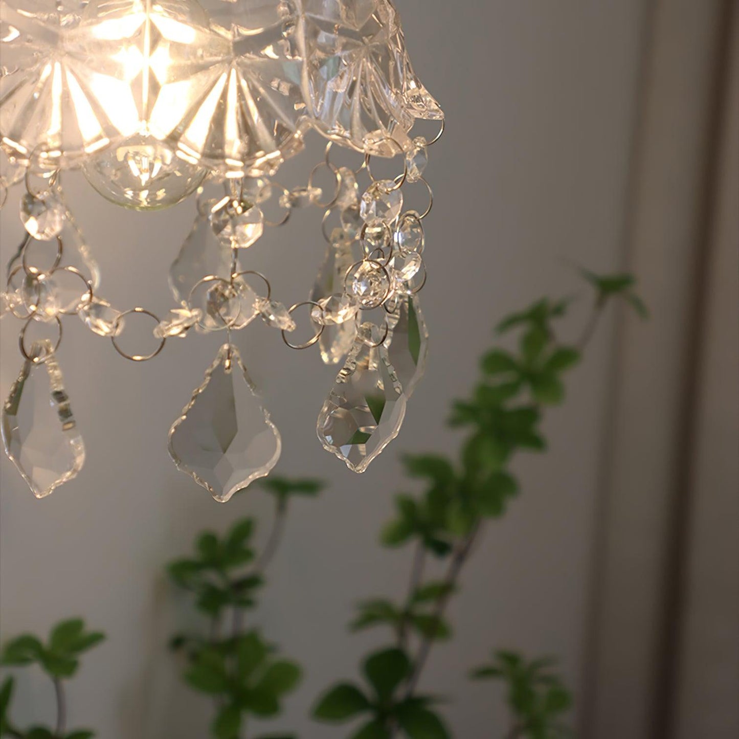 French Crystal Tassel Wall Light