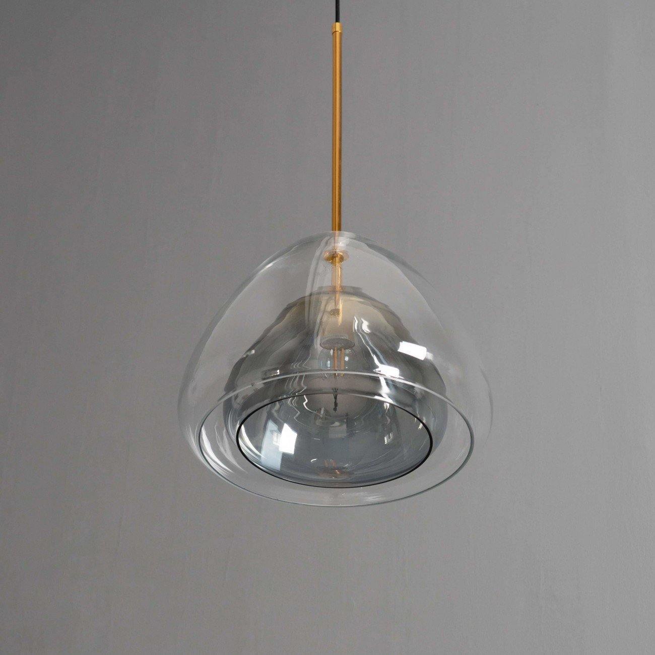 Futuristische Glass Pendant Light