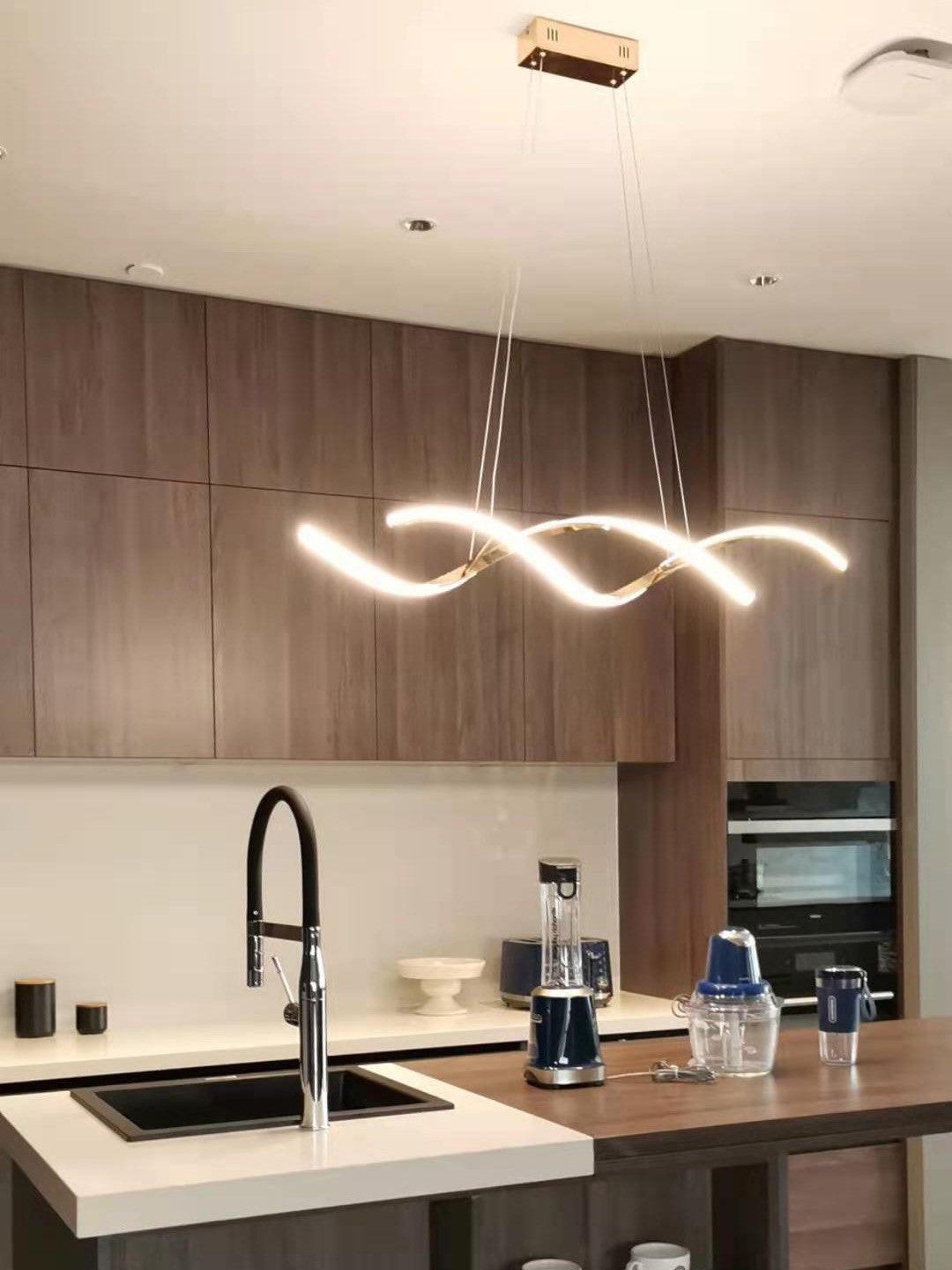 Gentle Waves Pendant Light