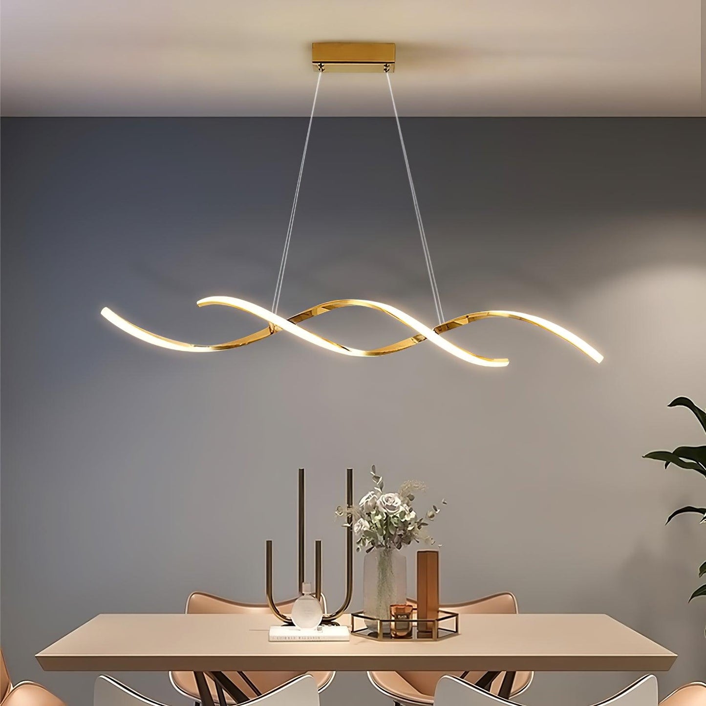 Gentle Waves Pendant Light