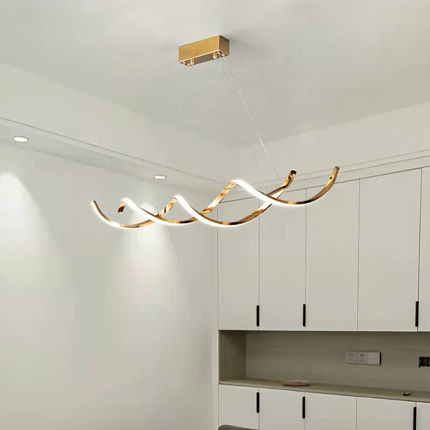 Gentle Waves Pendant Light