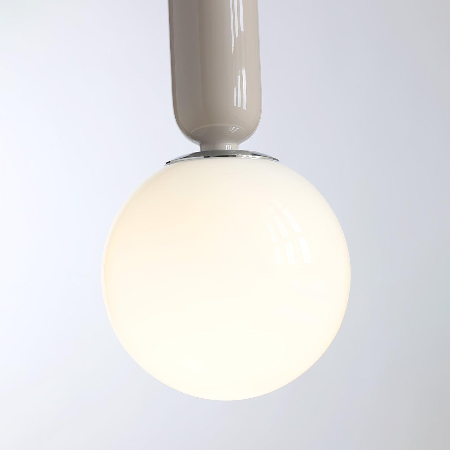 Glass Globe Ball Pendant Light