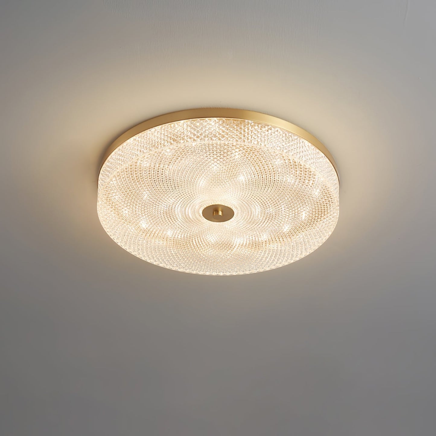 Glimmering Striped Ceiling Light