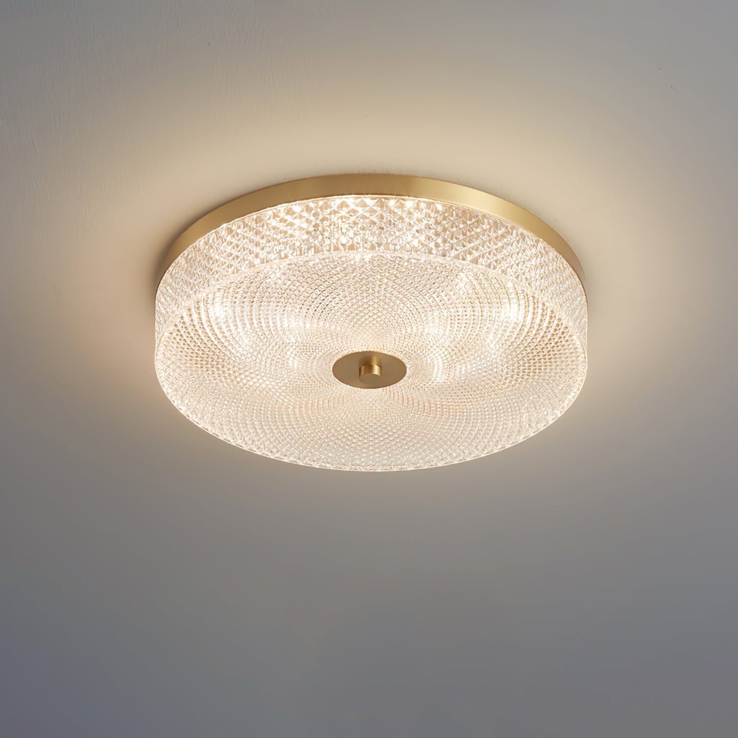 Glimmering Striped Ceiling Light