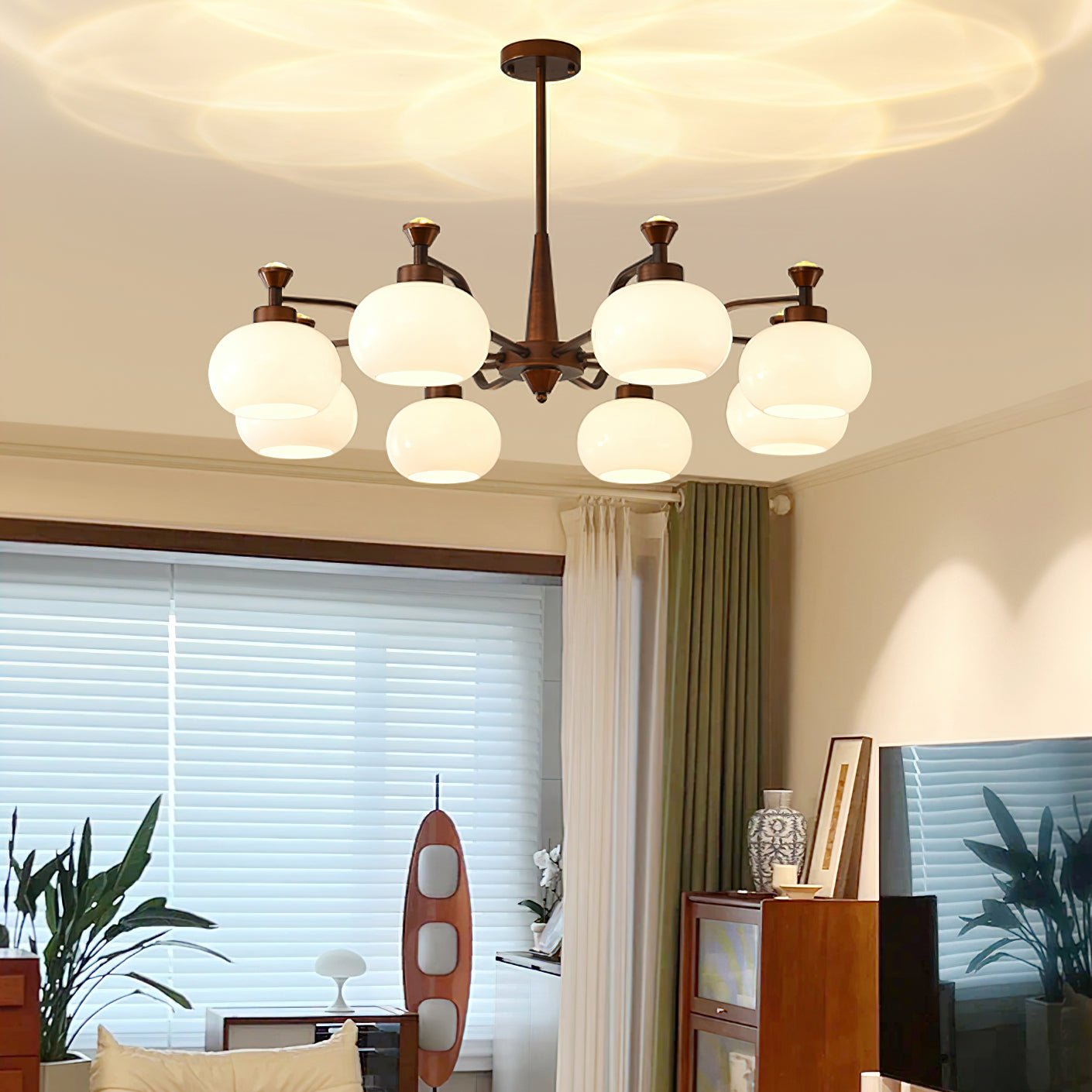 Globe Spotlight Chandelier