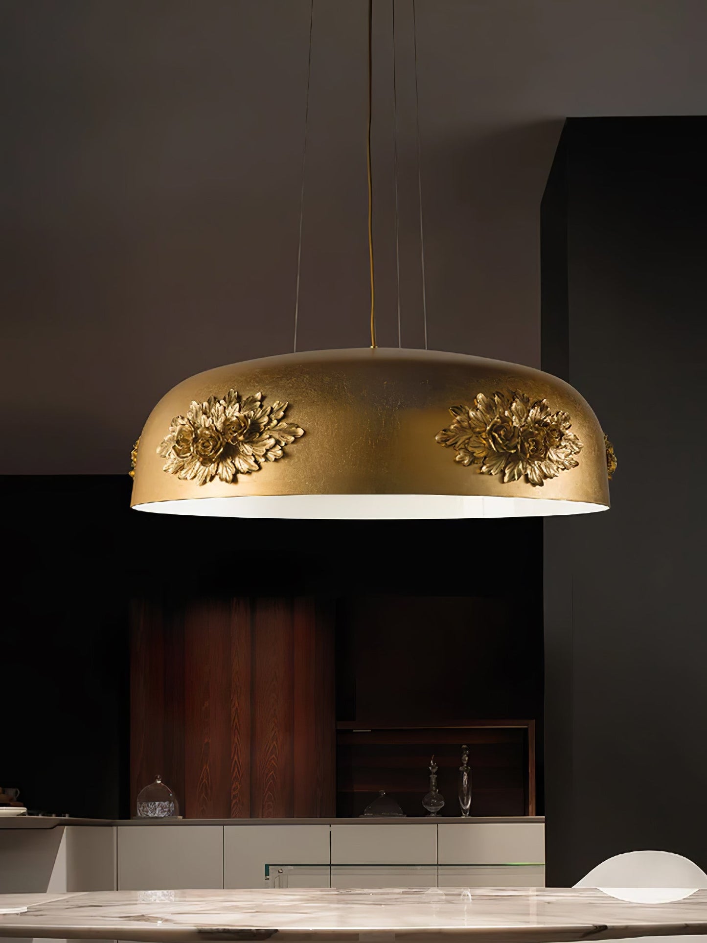 Gold Tuzzi Pendant Light