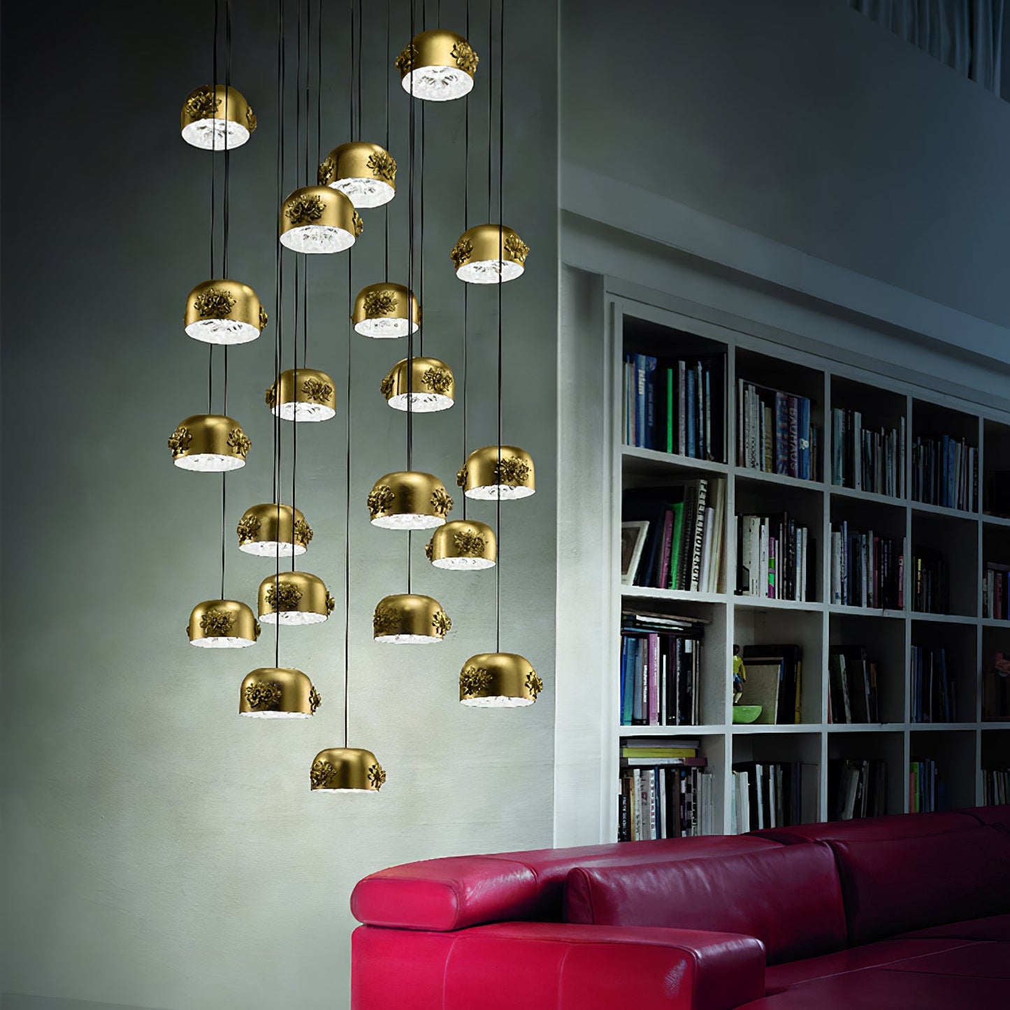 Gold Tuzzi Pendant Light