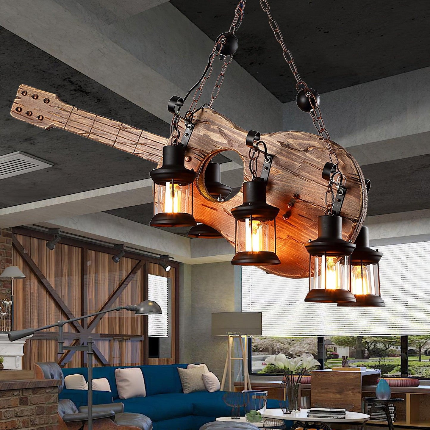 Guitar Pendant Light