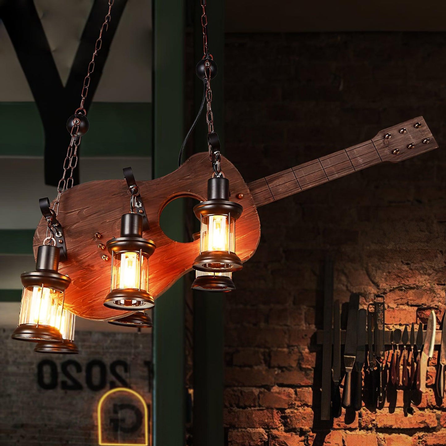 Guitar Pendant Light