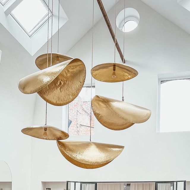 Hammered Pendant Light