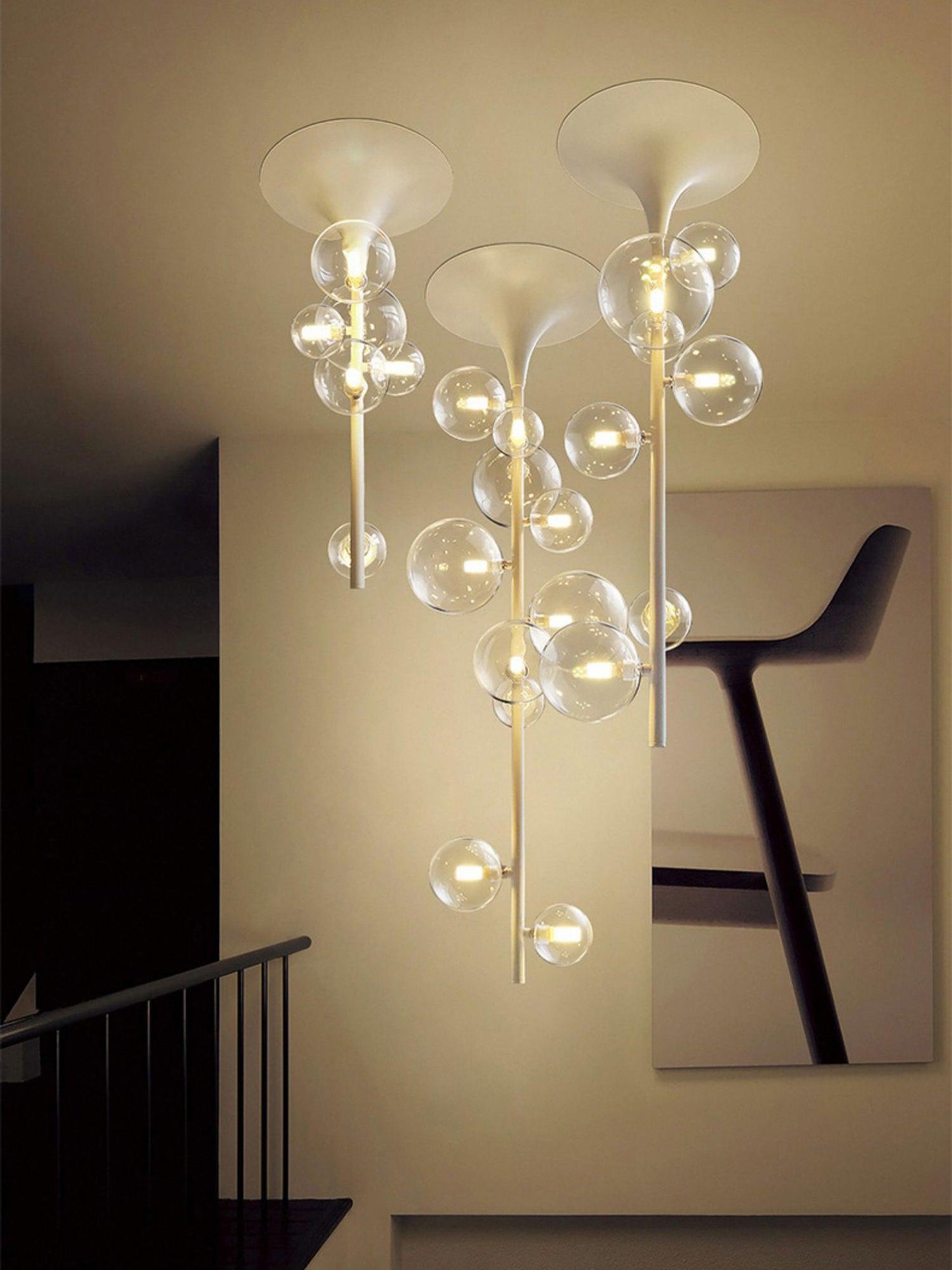 Hermann Horn Ceiling Light