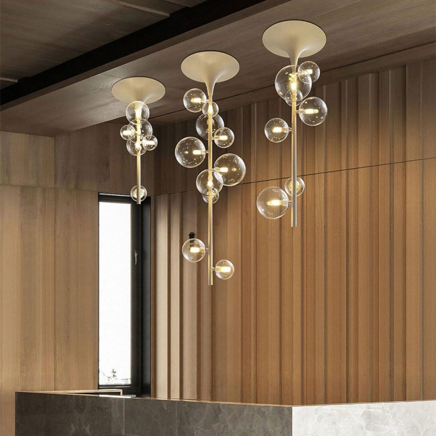 Hermann Horn Ceiling Light