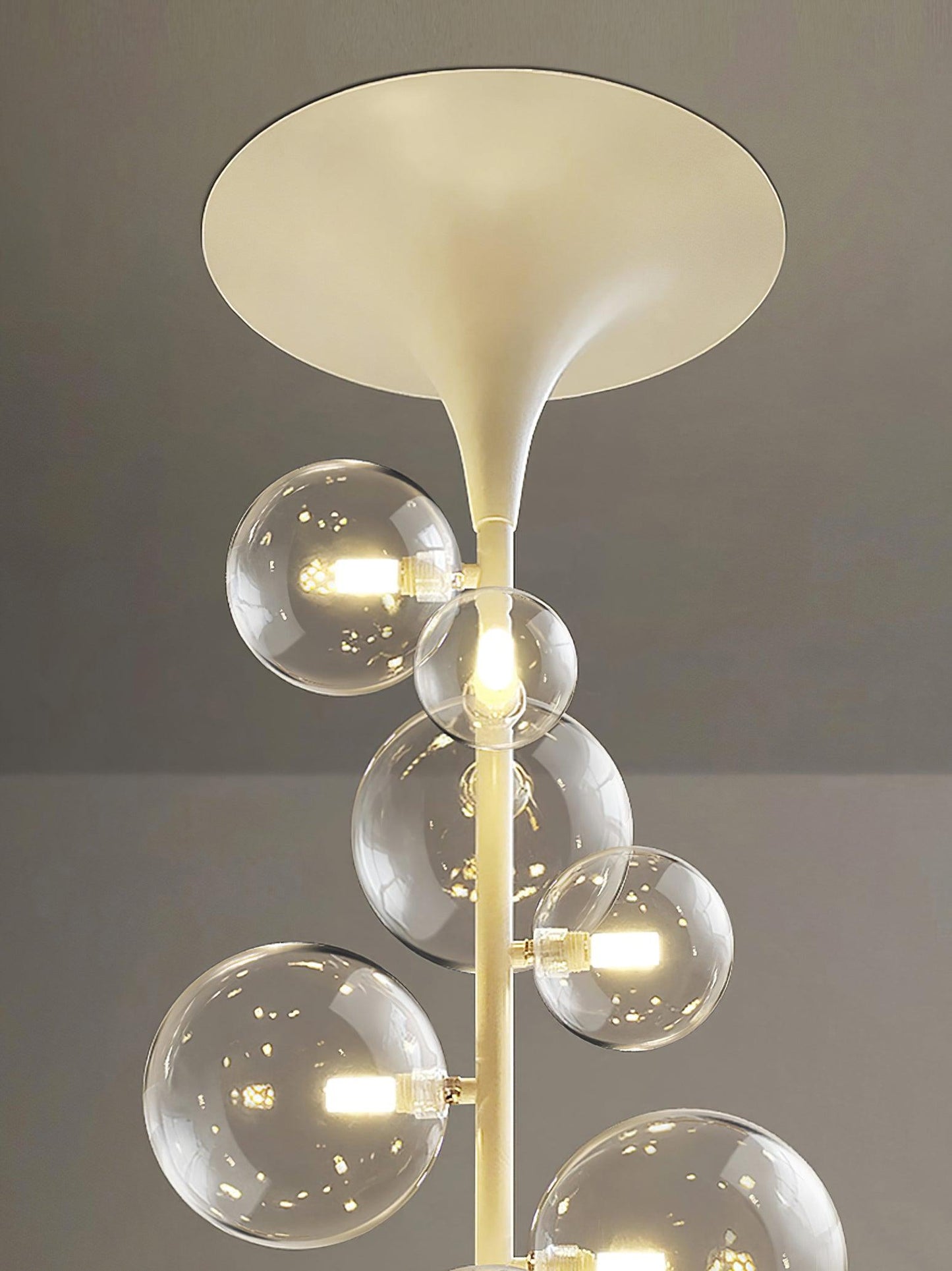 Hermann Horn Ceiling Light