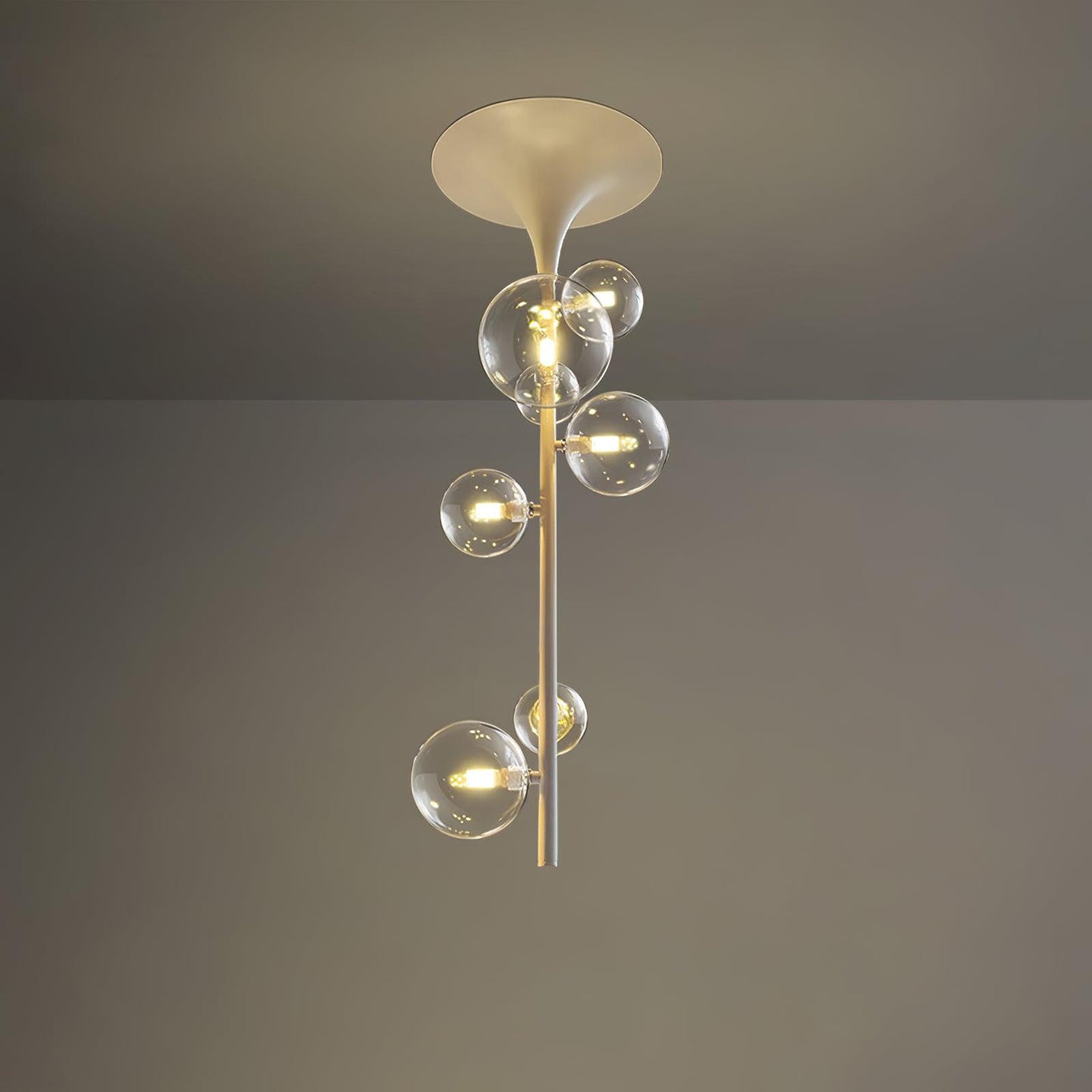 Hermann Horn Ceiling Light