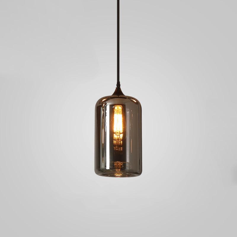 Bottle Glass Pendant Light